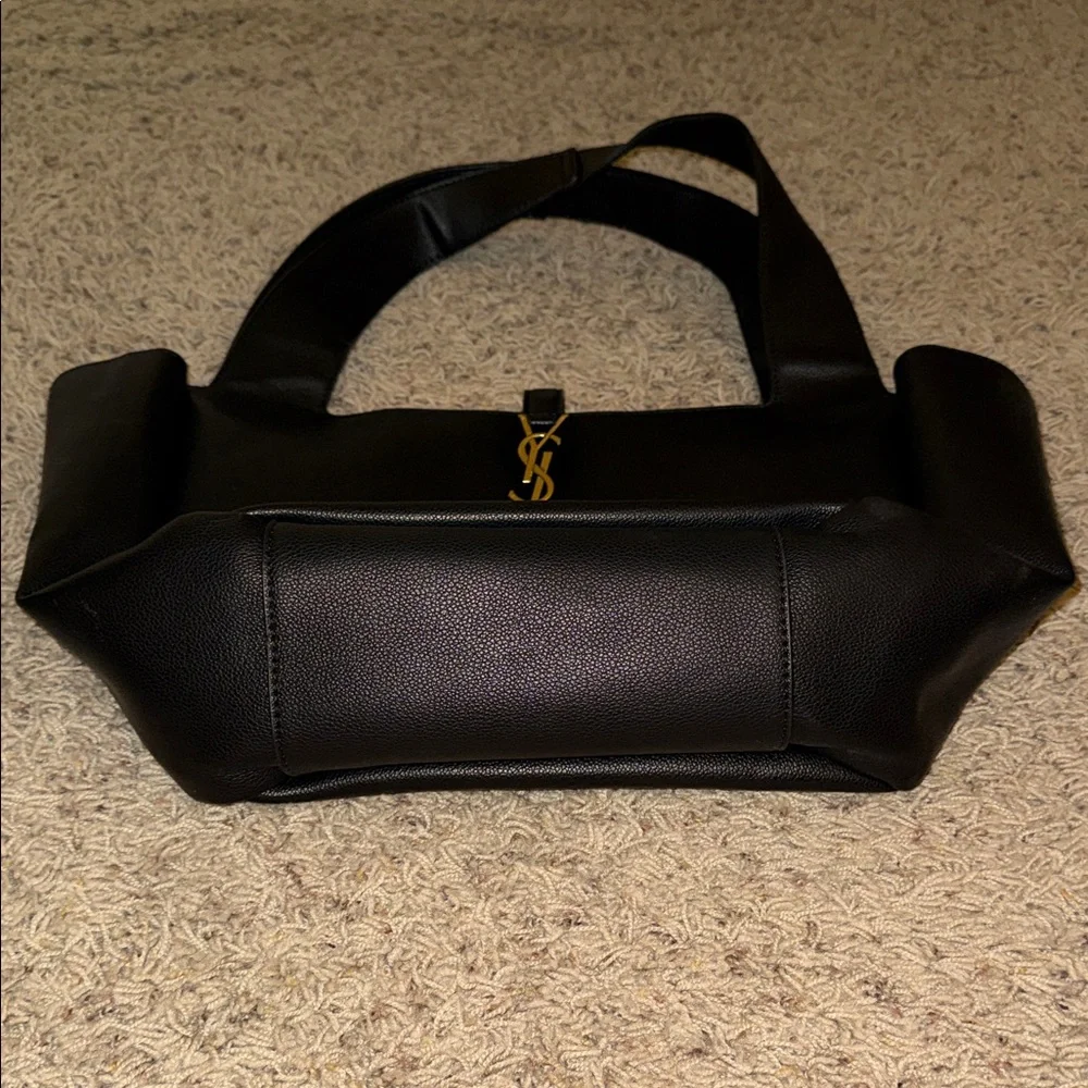 YSL Black Leather Tote Bag - Picture 3 of 8